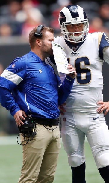 Goff's versatility outside the pocket sparks Rams' offense